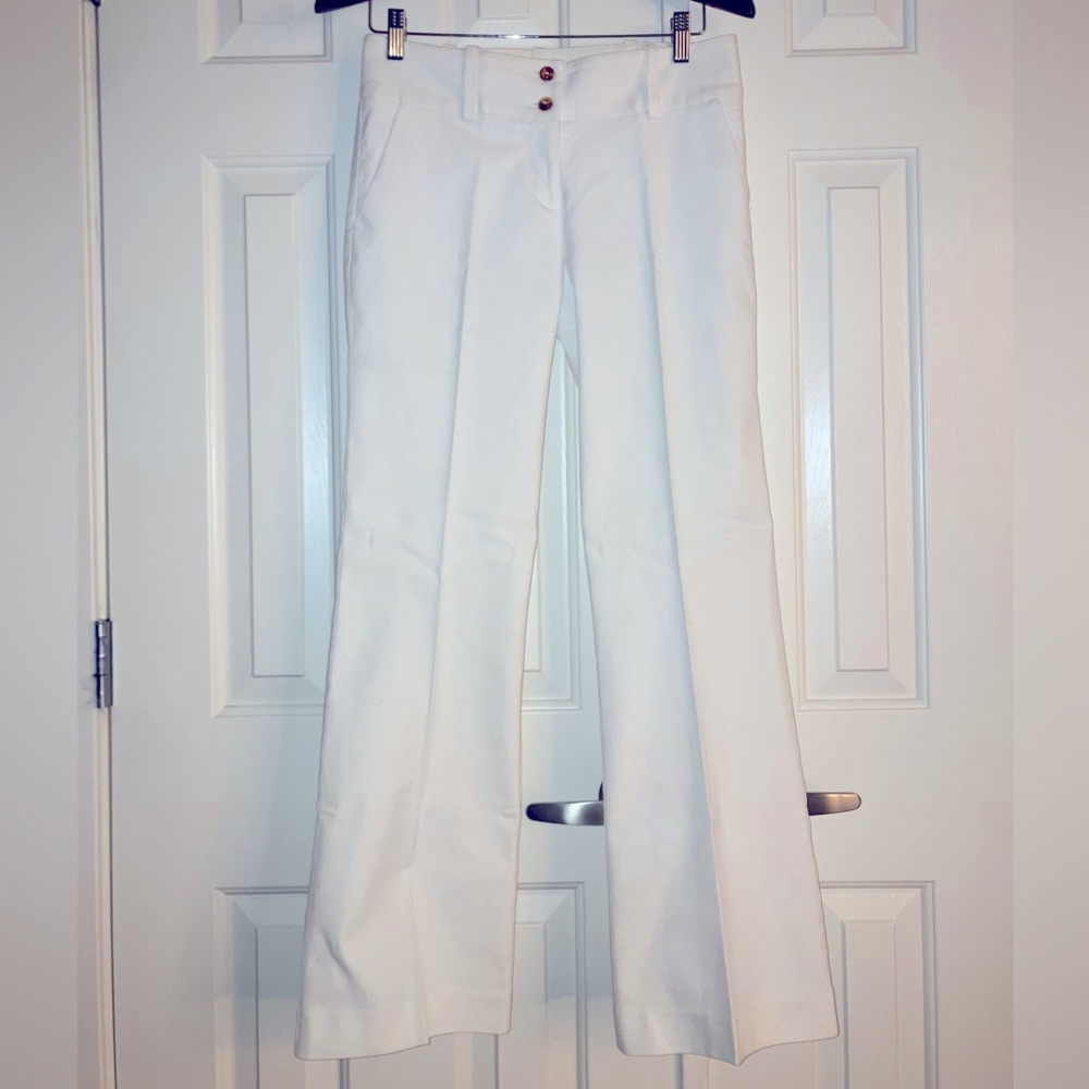Women’s white dress pants